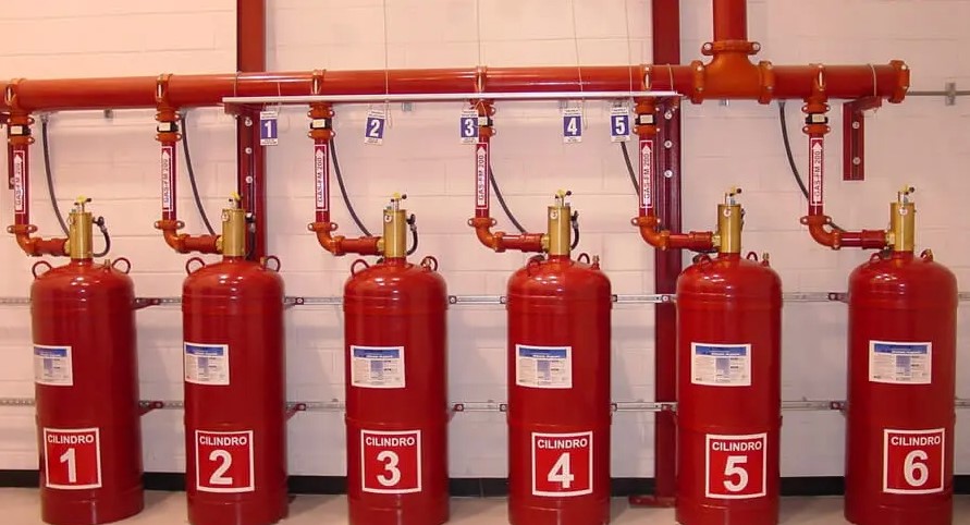 Gazlı Yangın Söndürme Sistemi